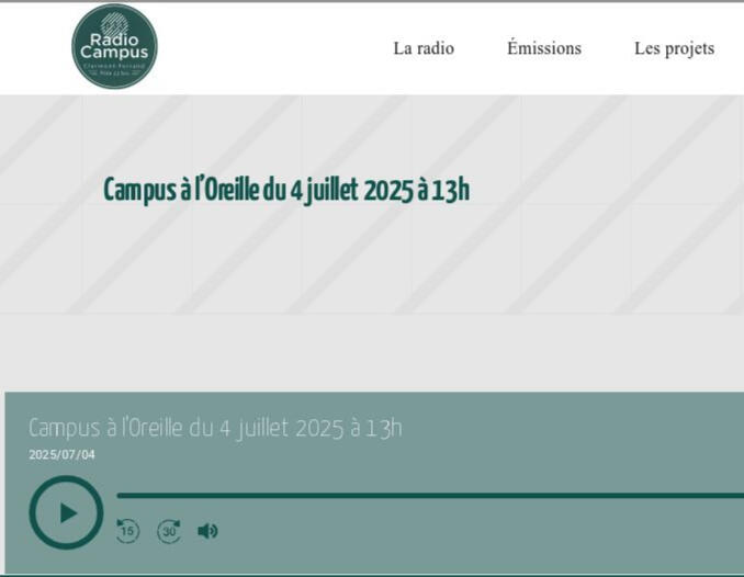 Podcast Radiocampus